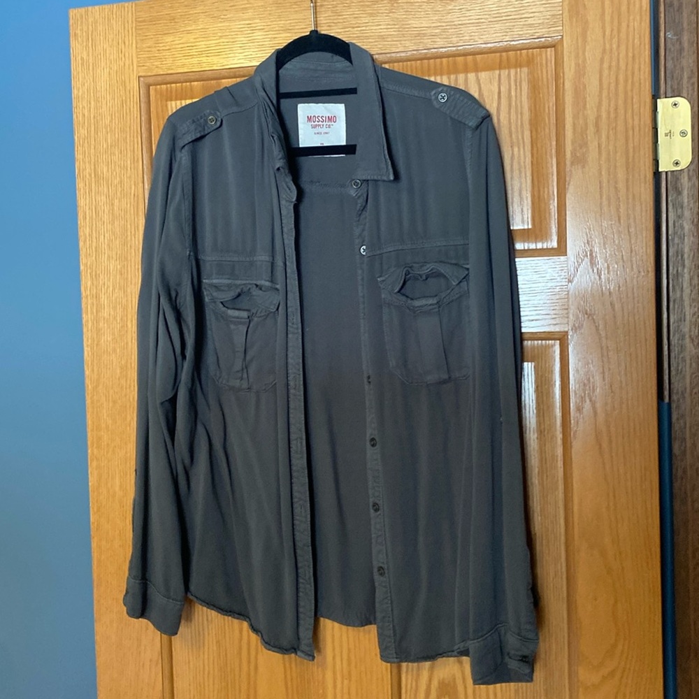 Mossimo Dark Green Cardigan